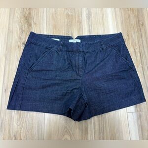 LOFT Dark Blue Jean Shorts